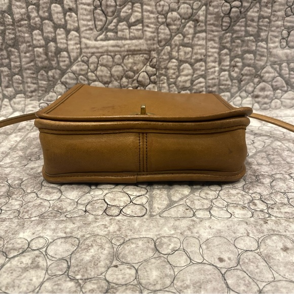 Vintage Coach Putty compact pouch crossbody purse 9620 - Picture 3 of 11